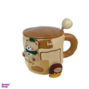عروسک طرح خرسی مدل ۷۸ ارتفاع ۱۲ سانتی متر