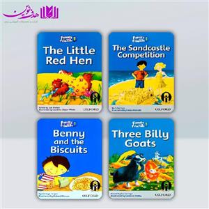 کتاب داستان Family And Friends 1 اثر جمعی از نویسندگان انتشارات الوندپویان چهار جلدی