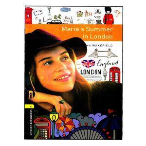کتاب Oxford Bookworms Marias Summer In London اثر Rowena Wakefield انتشارات الوندپویان