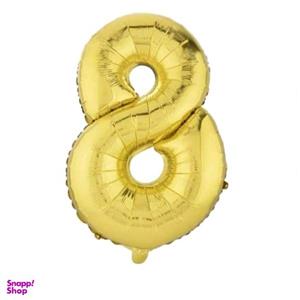 بادکنک فویلی مدل عدد 8