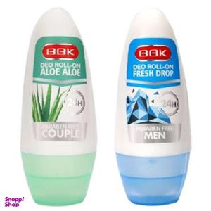 رول ضد تعریق مردانه ببک مدل 01 حجم 50 میلی لیتر به همراه رول ضد تعریق ببک مدل Aloe Vera حجم 50 میلی لیتر