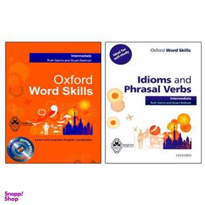 کتاب Oxford word skills Intermediate اثر Ruth Gairns And Stuart Redman انتشارات اشتیاق نور دو جلدی