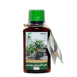 کود آلی مایع غنی شده رویش سبز مدل +NPKS حجم 120 میلی لیتر