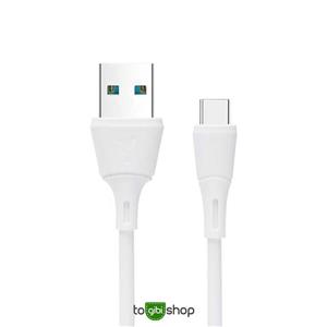 کابل تبدیل USB به USB-C سلبریت مدل FLY-2T طول 1 متر