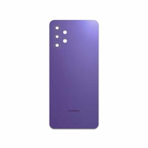 برچسب پوششی ماهوت مدل Matte-BlueBerry مناسب برای گوشی موبایل سامسونگ Galaxy A32 5G MAHOOT Matte-BlueBerry Cover Sticker for Samsung Galaxy A32 5G