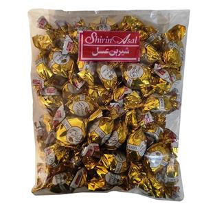 تافی کره ای با مغزی کارامل فندقی شیرین عسل - 500 گرم