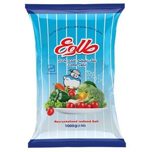 نمک تصفیه یددار طلوع - 1000 گرم