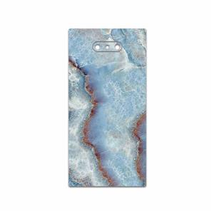 برچسب پوششی ماهوت مدل Blue Ocean Marble مناسب برای گوشی موبایل ریزر Phone 2 MAHOOT Cover Sticker for Razer 