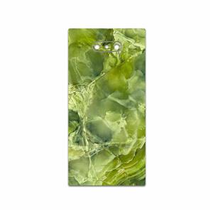 برچسب پوششی ماهوت مدل Green Crystal Marble مناسب برای گوشی موبایل ریزر Phone 2 MAHOOT Cover Sticker for Razer 