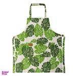 Home and Life Hansel Leaf Design Apron