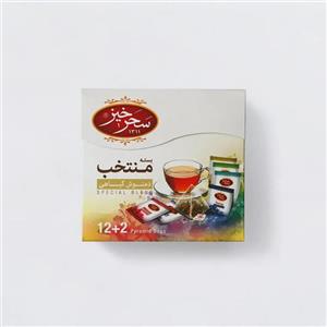 دمنوش های گیاهی منتخب فان تایم بسته 14 عددی