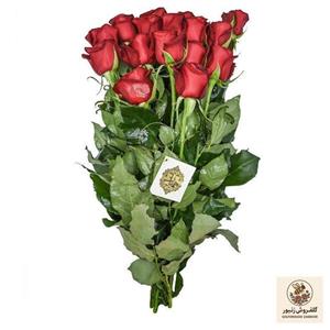 دسته گل رز هلندی قرمز هیمان کد Ro08