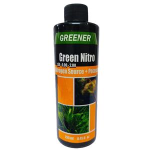 محلول نیتروژن آکواریوم گرینر مدل Green Nitro حجم 250 میلی لیتر 