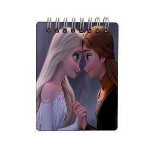 دفترچه یادداشت طرح السا و آنا کد yf3