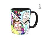 ماگ حرارتی طرح ریک اند مورتی مدل rick and morty کد 010 