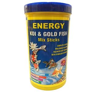غذای ماهی انرژی مدل KOI  GOLD FISH Mix Sticks حجم 1000میلی لیتر