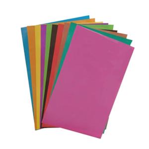 مقوا رنگی کد 01 سایز 25x35 بسته 10 عددی