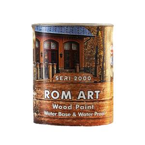 رنگ چوب قهوه ای قرمز روم آرت کد 2226 حجم 1 لیتر