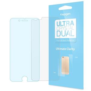 محافظ صفحه نمایش اسپیگن مدل Ultra Crystal Dual مناسب برای گوشی موبایل اپل iPhone 6 6s بسته 2 عددی 