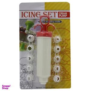 قیف خامه مدل icing set کد hm1 بسته 10عددی
