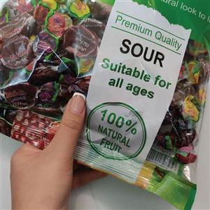 تافی ترش میوه ای تاکدیس - 1000 گرم