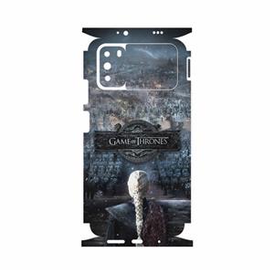 برچسب پوششی ماهوت مدل Game of Thrones FullSkin مناسب برای گوشی موبایل شیائومی Poco M3 MAHOOT Cover Sticker for Xiaomi 