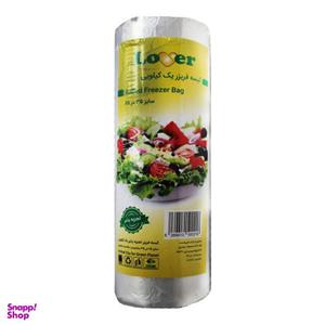 کیسه فریزر لاور مدل توپی بسته 500 عددی