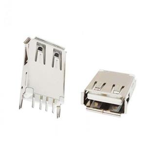 کانکتور مادگی USB A مدل ایستاده کوتاه بسته دو عددی
