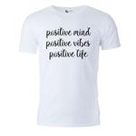 تیشرت آستین کوتاه مردانه مدل positive mind