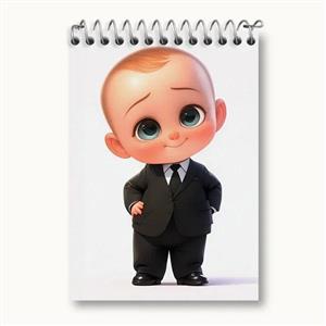 دفتر یادداشت خندالو طرح بچه رئیس (The Boss Baby)