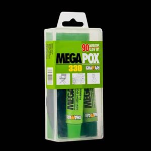 چسب خمیری دوقلو غفاری مدل MEGA POX حجم 34 میلی لیتر