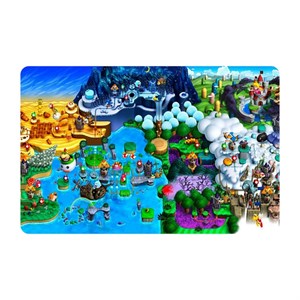 ماوس پد طرح super mario مدل mpb815