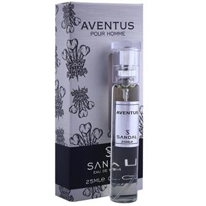 عطر جیبی مردانه صندل مدل اونتوس حجم 25 میلی لیتر SANDAL Aventus Pocket Perfume for Men 25ml 