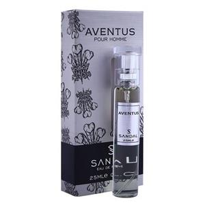 عطر جیبی مردانه صندل مدل اونتوس حجم 25 میلی لیتر