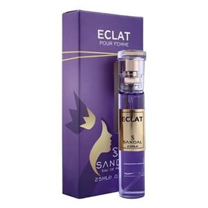 عطر جیبی زنانه صندل مدل اکلت حجم 25 میلی لیتر