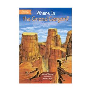 کتاب Where Is the Grand Canyon اثر Jim OConnor انتشارات GrossetDunlap 