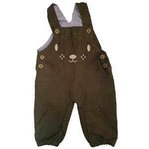 سرهمی نوزادی مدل گربه رنگ زیتونی