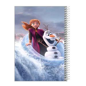 دفتر نقاشی 60 برگ طرح  السا و آنا کد tf13