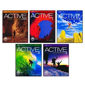 کتاب Active Skills For Reading اثر Neil J Anderson انتشارات اشتیاق نور 5 جلدی