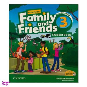 کتاب Family And Friends 3 Second Edition اثر Tamzin Thompson And Naomi Simmons انتشارات اشتیاق نور
