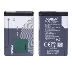 باتری موبایل مدل BL-5C با ظرفیت 1020mAh مناسب برای گوشی موبایل نوکیا 5C