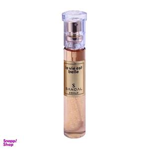 عطر جیبی زنانه صندل مدل La Vie Est Belle حجم 25 میلی لیتر