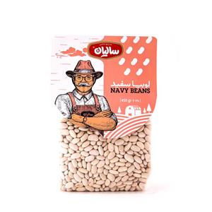 لوبیا سفید صنایع غذایی سالیان - 450 گرم