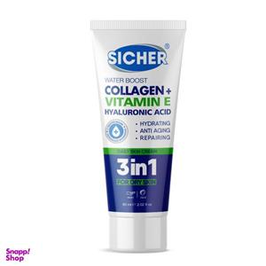 کرم آبرسان سیچر سری 3IN1 مدل VITAMIN E حجم 60 میلی لیتر