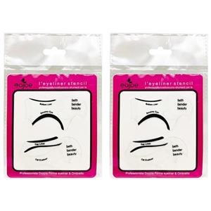 شابلون خط چشم ایجو مدل A2 مجموعه 2 عددی