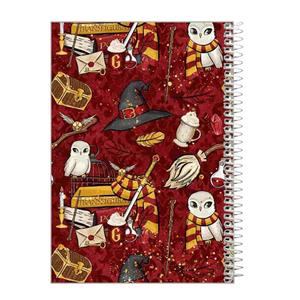 دفترچه یادداشت 40 برگ طرح  هری پاتر کد ih19