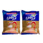 نمک خوراکی ید دار 100% تصفیه شده و تبلور مجدد آریامن 800 گرم مجموعه 2 عددی 