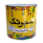 رنگ روغنی سفید نیمه مات سیرنگ کد S578 حجم 4 لیتر