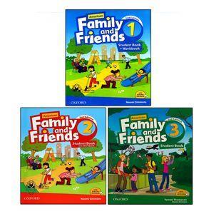 کتاب American Family And Friends Second Edition اثر Tamzin Thompson and Naomi Simmons انتشارات اشتیاق نور جلد 1 تا 3