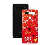 برچسب پوششی راک اسپیس طرح Love مناسب برای گوشی موبایل   ال جی K51s